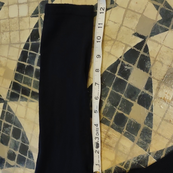 Peter Nygard Black Satin & Knit Waterfall front cardigan Size M - Picture 6 of 7